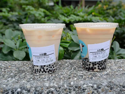 贴在奶茶上的标签是热敏纸吗？